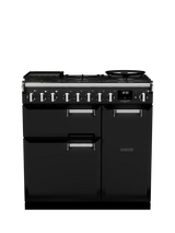 Rangemaster Leckford Deluxe 90cm Dual Fuel Range Cooker with Gas Hob