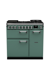 Rangemaster Leckford Deluxe 90cm Dual Fuel Range Cooker with Gas Hob