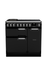 Rangemaster Leckford Deluxe 90cm Electric Range Cooker with Induction Hob