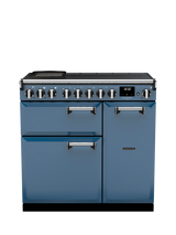 Rangemaster Leckford Deluxe 90cm Electric Range Cooker with Induction Hob