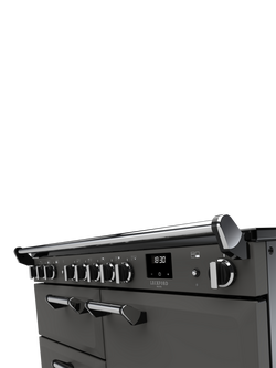 Rangemaster Leckford Deluxe LKDLO110EIPSLT/CM1 110cm Electric Range Cooker with Induction Hob - view 2, Slate