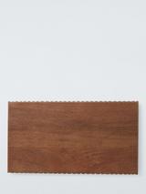 John Lewis Rustic Rectangular Serve Board, 41cm, FSC-Certified (Mango Wood)