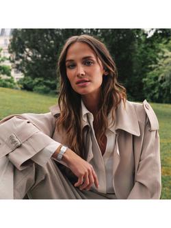 Tissot T1601101103300 Women's SRV Bracelet Strap Watch, Silver - view 2, Silver