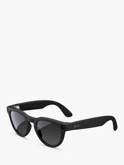 Meta Ray-Ban Meta Headliner (Gen 2) Glasses, Matte Black, Polar Gradient Graphite Lens, Black