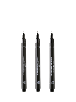 uni-ball PIN Bold Pens, Set of 3, Multi - view 2, Multi