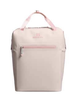 Stanley Madeleine Mini Cooler Backpack, 13.2L, Rose Quartz, Rose Quartz