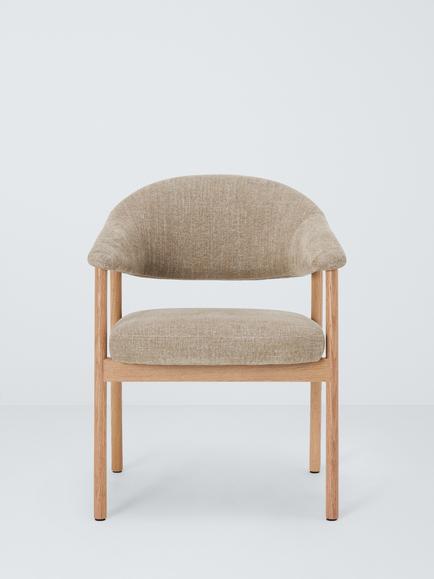 John Lewis Elk Dining Chair, Oak/Natural