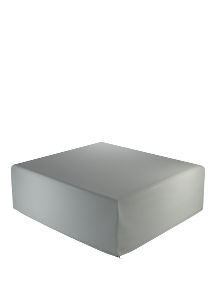 John Lewis Garden Large Corner Modular Set Furniture Cover, Grey