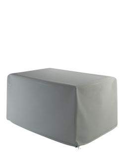 John Lewis 160 x 90cm Rectangular Garden Table & Chairs Set Furniture Cover, Grey