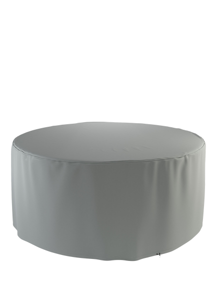John Lewis 180cm Round Garden Table & 6-8 Chairs Set Furniture Cover, Grey