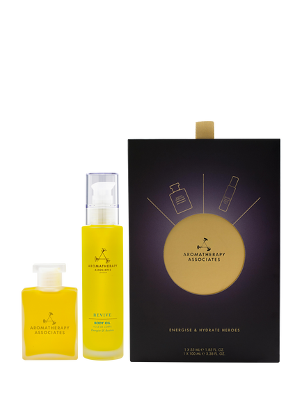 Aromatherapy Associates Energise & Hydrate Heroes Bodycare Gift Set, 