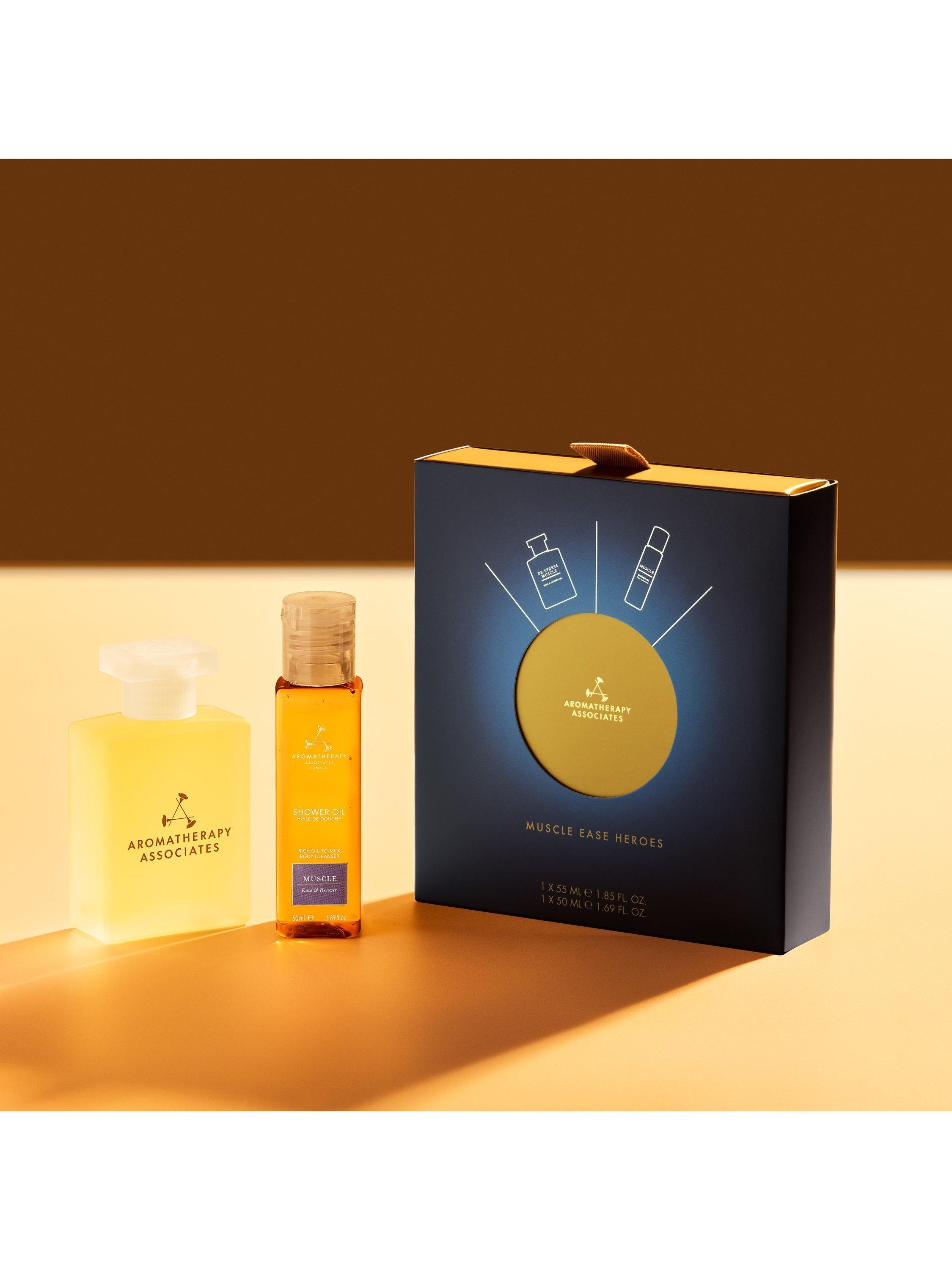 Product image 6 of 6, which shows Aromatherapy Associates Muscle Ease Heroes Bodycare Gift Set
