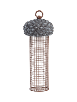 Fallen Fruits Acorn Nut Bird Feeder, Grey, Grey