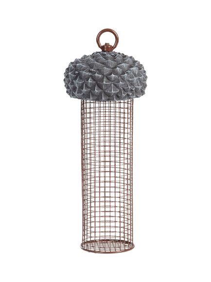 Fallen Fruits Acorn Nut Bird Feeder, Grey, Grey