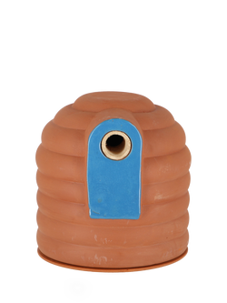 Fallen Fruits Terracotta Bumblebee Pot, Natural