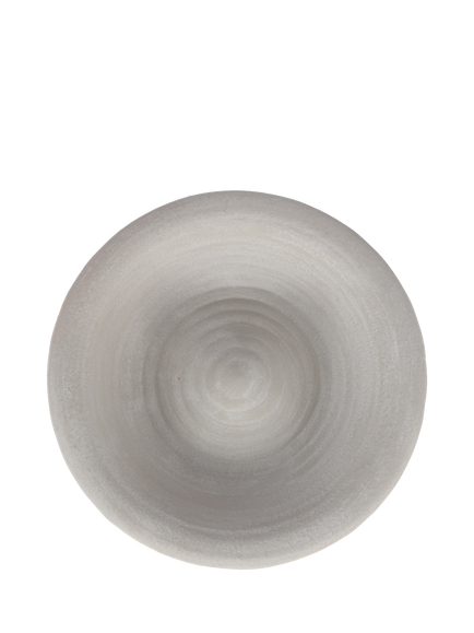 Fallen Fruits Ceramic Bird Bath, Grey - view 2, Grey