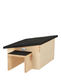 Fallen Fruits Pine Wood Hedgehog House, Natural