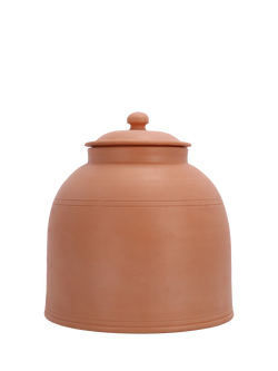 Fallen Fruits Large Terracotta Cloche & Lid, Natural