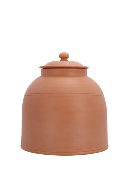 Fallen Fruits Large Terracotta Cloche & Lid, Natural