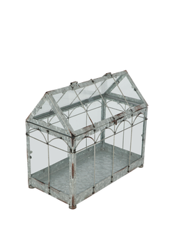 Fallen Fruits Medium Iron Cold Frame, Silver
