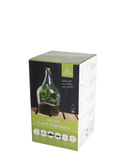 Fallen Fruits DIY Bottle Glass Plant Terrarium Set, 3L - view 2, Clear