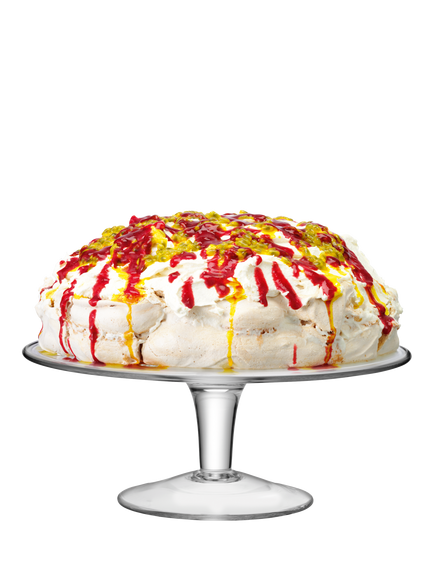 LSA International Serve Glass Cake Stand, 31cm, Clear - view 2, 