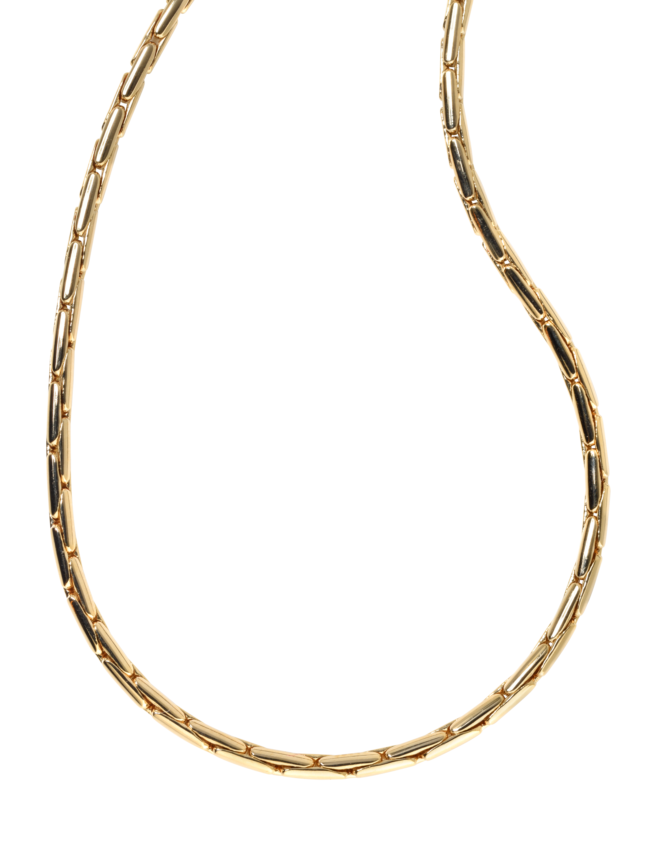 Product image 1 of 3, which shows Pre-loved 60cm Paloma Chain, Gold