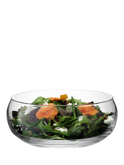 LSA International Serve Low Bowl, Dia.27.5cm - view 2, Clear