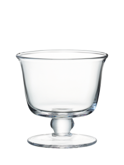LSA International Serve Tall Compote/Trifle Bowl, 22cm, Clear, 