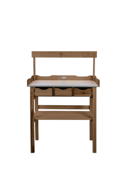 Fallen Fruits Potting Table with Rack, Natural