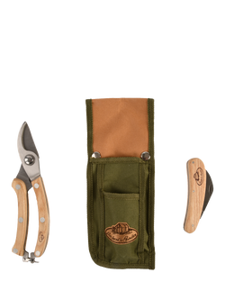 Fallen Fruits Pruning Tools Gift Set, 3 Piece, Natural
