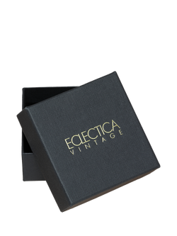 Pre-loved Hammered Dome Clip On Earrings, Circa 1980s, Gold - view 2, Gold