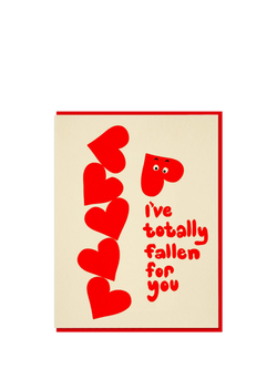 Nineteen Seventy Three Fallen For You Valentine's Day Card, Multi