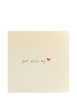 Ruth Jackson Stole My Heart Valentine's Day Card, Multi