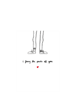 Woodmansterne Hairy Naked Legs Valentine's Day Card, Multi