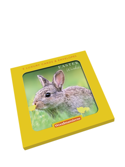 Woodmansterne Rabbit Buttercups Easter Cards, Pack of 5, Multi