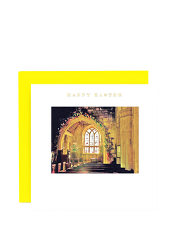Susan O'Hanlon Church At Easter Greeting Card, Multi