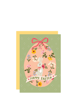 Eleanor Stuart Easter Bow Easter Card, Multi