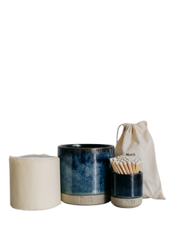 Pott Candles Ocean Refillable Candle Starter Pack, Multi