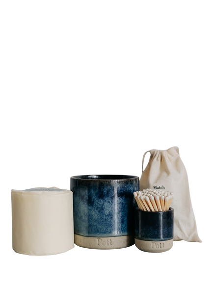 Pott Candles Ocean Refillable Candle Starter Pack, Multi