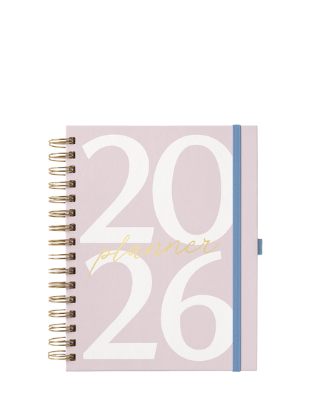 Busy B Week to View 2026 Planner, Pink, Pink