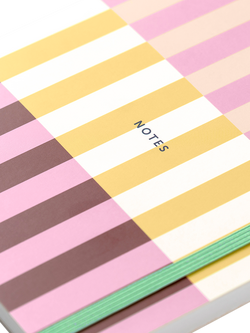 Busy B A5 Busy Life Stripe Notebook, Multi - view 2, Multi