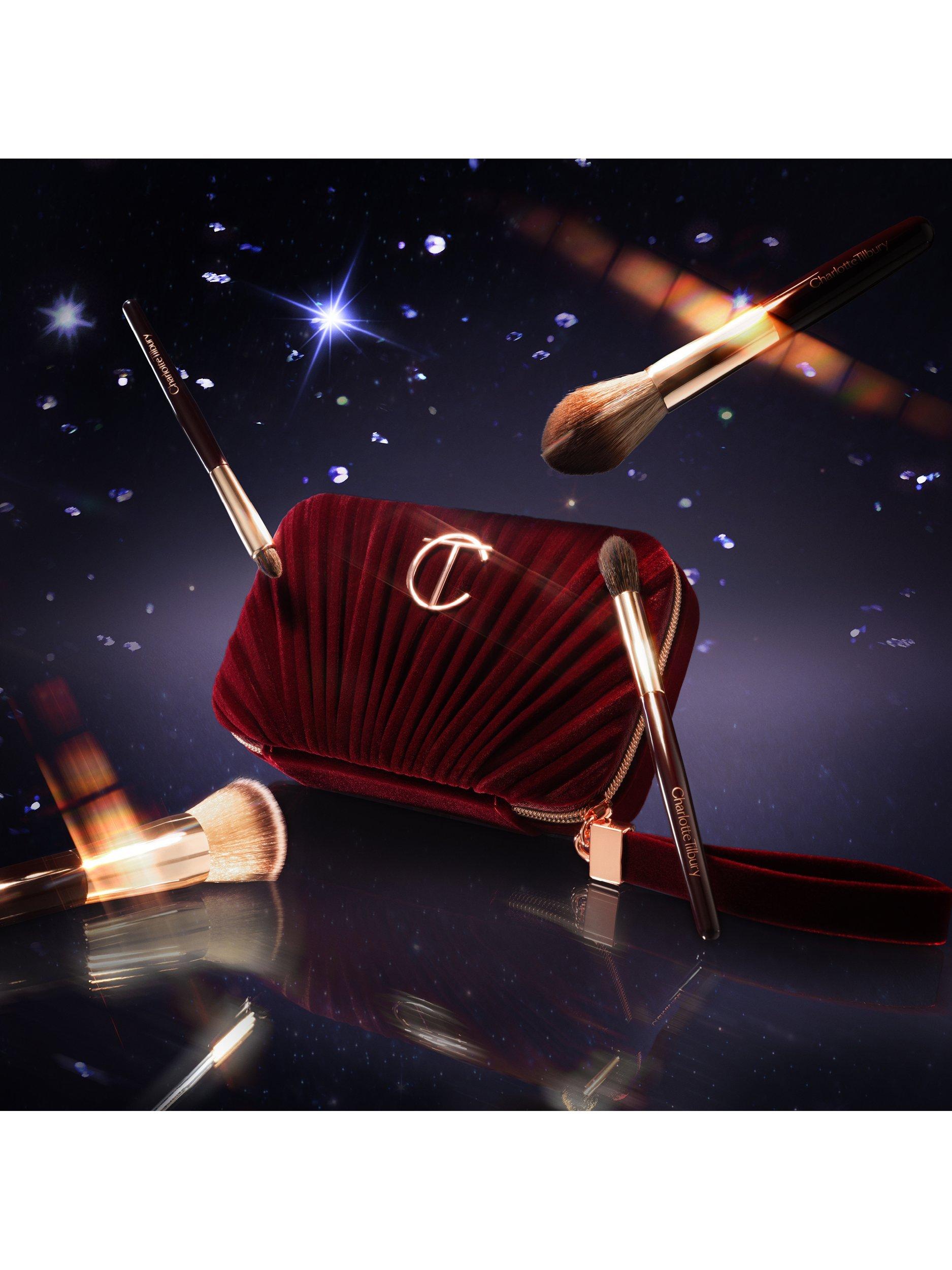 Product image 3 of 4, which shows Charlotte Tilbury Charlotte's Hollywood Mini Brush Christmas Gift Set