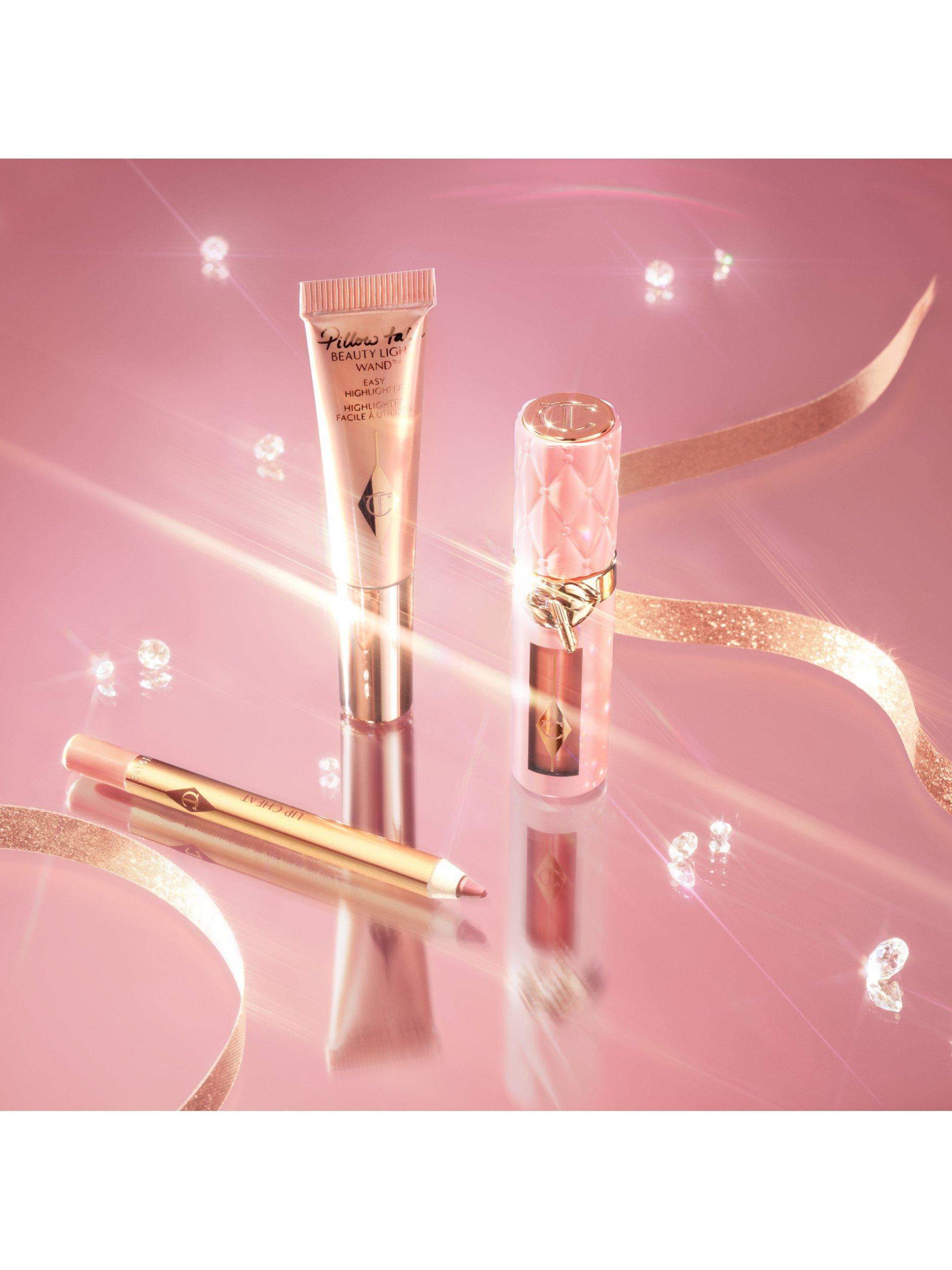 Product image 3 of 7, which shows Charlotte Tilbury Pillow Talk Iconic Lip And Cheek Christmas Makeup Gift Set