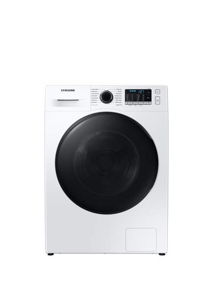 Samsung OUTLET WD80TA046BE Freestanding Washer Dryer, 8kg Wash/5kg Dry Load, 1400rpm, Like New, White, White
