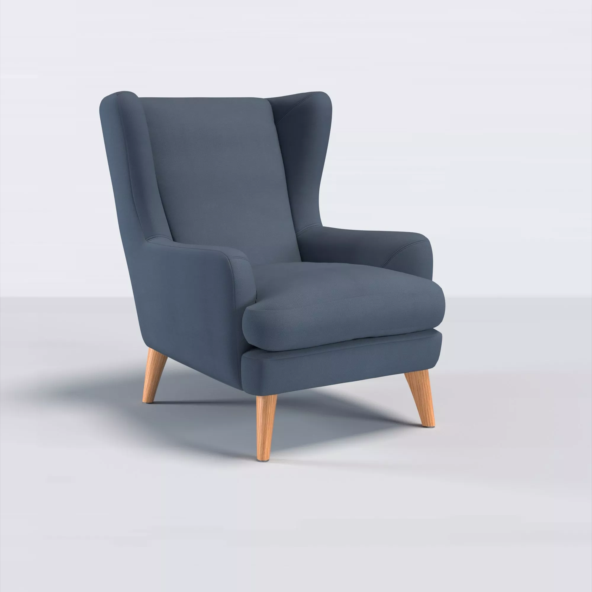 John Lewis Bergen II Armchair, Light Leg