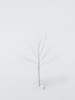 John Lewis White Twig Tree, H61cm, White