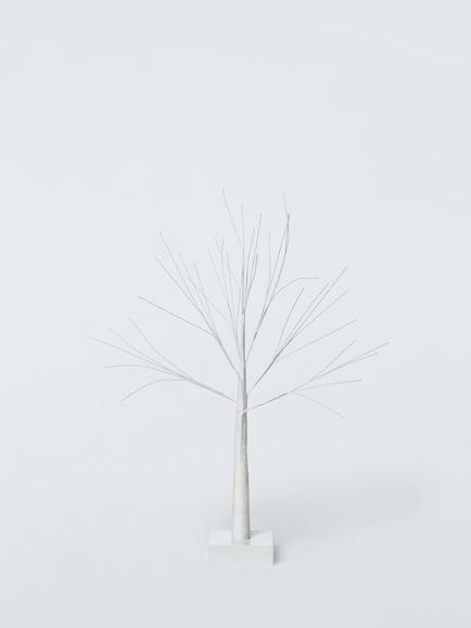 John Lewis White Twig Tree, H61cm, White