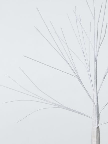 John Lewis White Twig Tree, H61cm - view 2, White