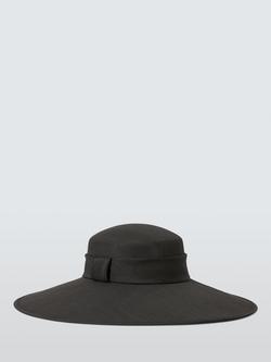 John Lewis Audrey Hat with Band, Black - view 2, Black